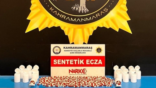 Kahramanmaraş’ta narkotik operasyonları: 3 şüpheli tutuklandı